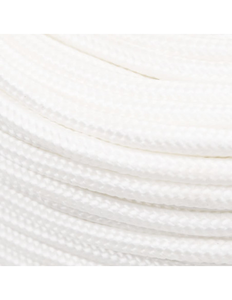 Corda Nautica Completamente Bianca 10 mm 50 m in Polipropilene