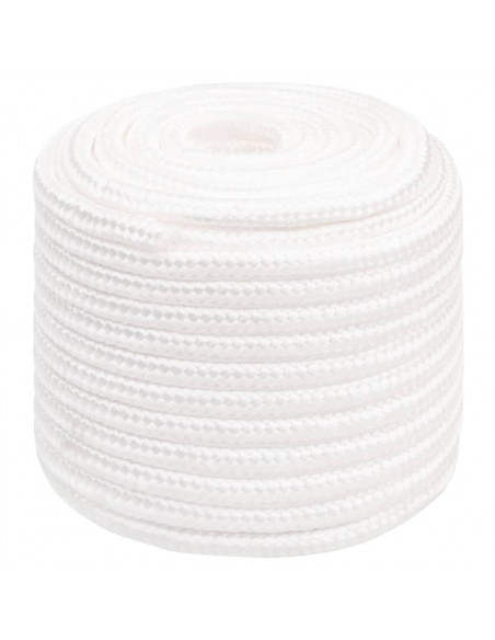 Corda Nautica Completamente Bianca 16 mm 100 m in Polipropilene