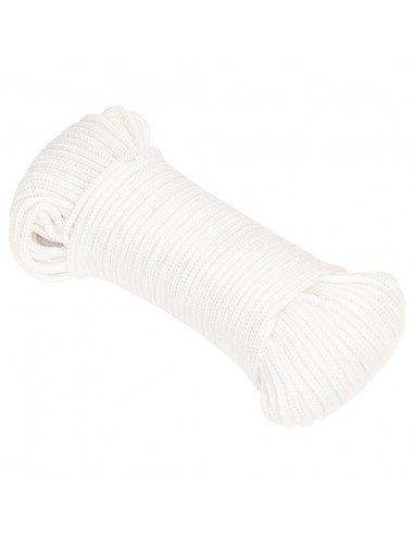 Corda Nautica Completamente Bianca 5 mm 50 m in Polipropilene