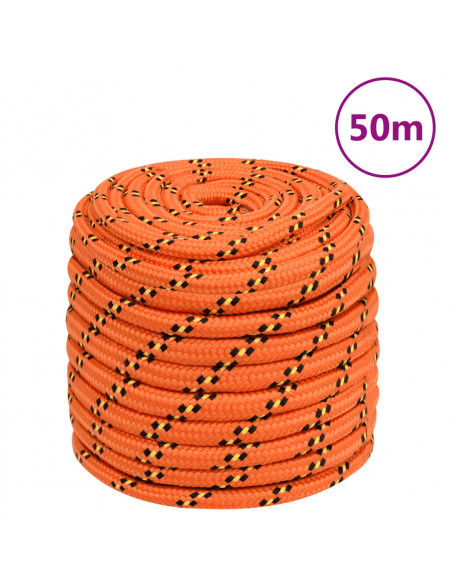Corda Nautica Arancione 18 mm 50 m in Polipropilene