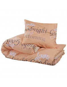 Set Copripiumino Rosa 225x220 cm in Cotone 2