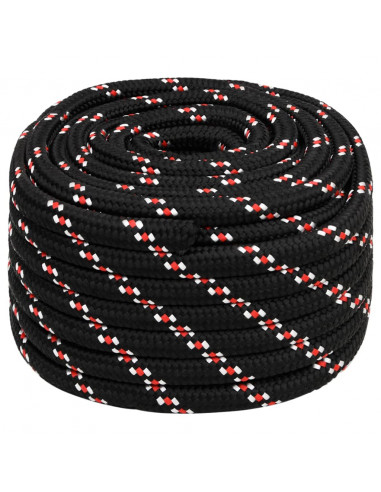 Corda Nautica Nera 20 mm 25 m in Polipropilene
