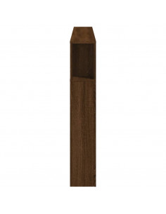 Testiera LED Rovere Marrone 180x18,5x103,5 cm Legno Multistrato 2