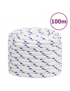 Corda Nautica Bianca 20 mm 100 m in Polipropilene 2