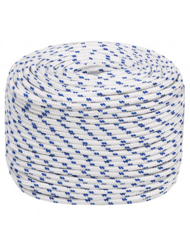 Corda Nautica Bianca 8 mm 250 m in Polipropilene