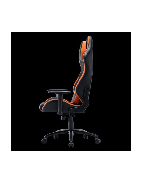 GAMDIAS SEDIA GAM. ZELUS M3 L BO NERA/ARANCIO POGGIATESTA REGOLABILE