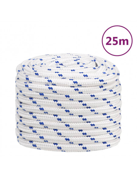 Corda Nautica Bianca 20 mm 25 m in Polipropilene