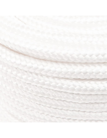 Corda Nautica Completamente Bianca 12 mm 100 m in Polipropilene