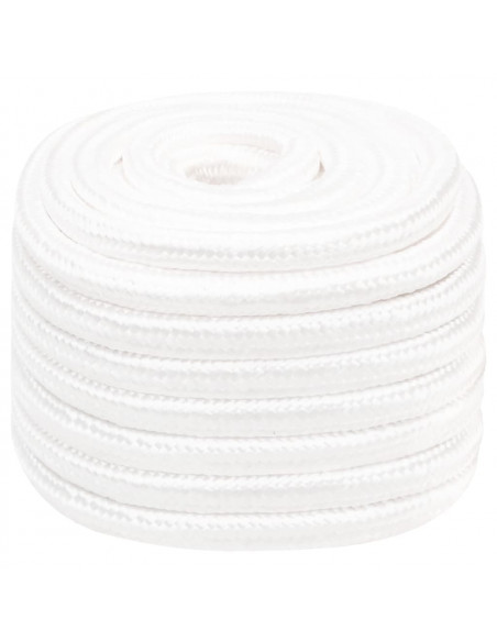 Corda Nautica Completamente Bianca 20 mm 50 m in Polipropilene