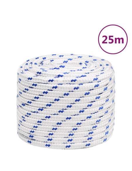 Corda Nautica Bianca 16 mm 25 m in Polipropilene