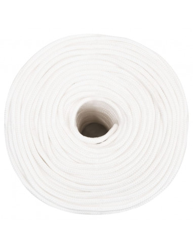 Corda Nautica Completamente Bianca 10 mm 250 m in Polipropilene