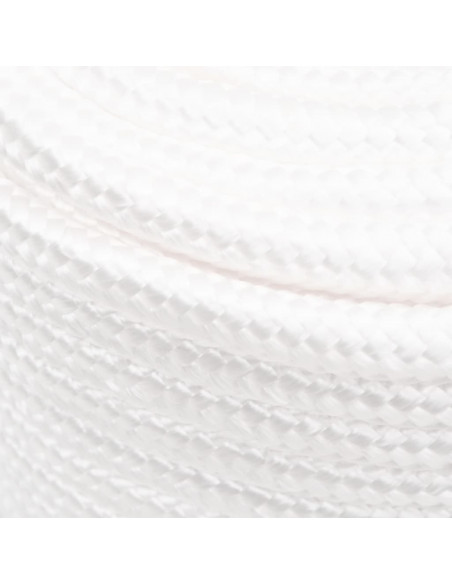 Corda Nautica Completamente Bianca 18 mm 25 m in Polipropilene
