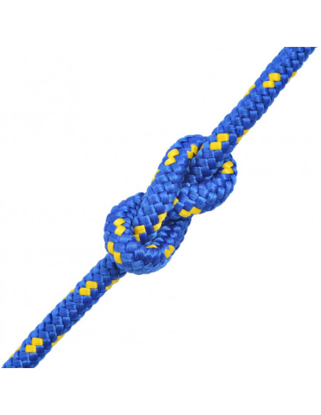 Corda Nautica in Polipropilene 6 mm 500 m Blu