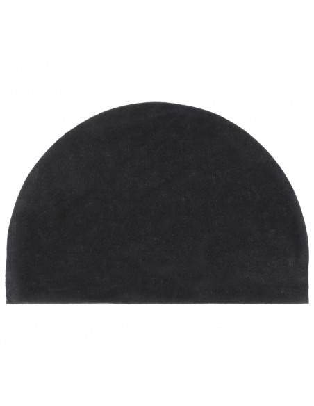 Zerbino Grigio Scuro Mezzo Rotondo 40x60 cm Fibra di Cocco