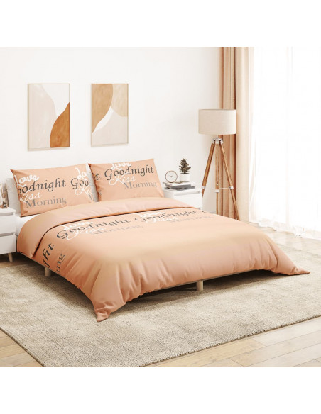 Set Copripiumino Rosa 200x200 cm in Cotone