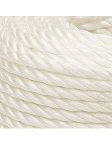 Corda da Lavoro Bianca 10 mm 250 m in Polipropilene