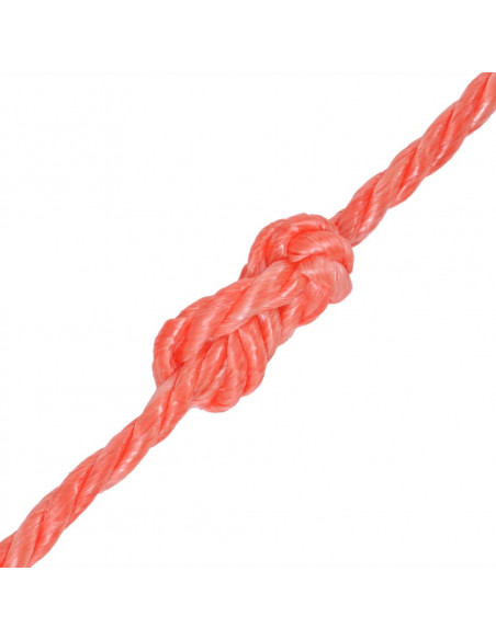 Corda Intrecciata in Polipropilene 12 mm 100 m Arancione