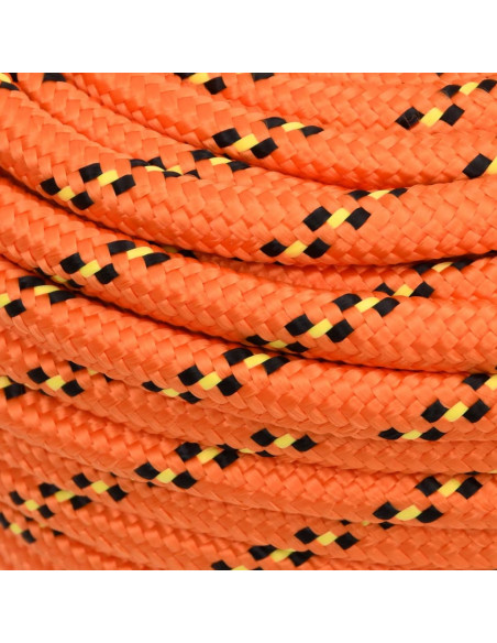 Corda Nautica Arancione 16 mm 100 m in Polipropilene