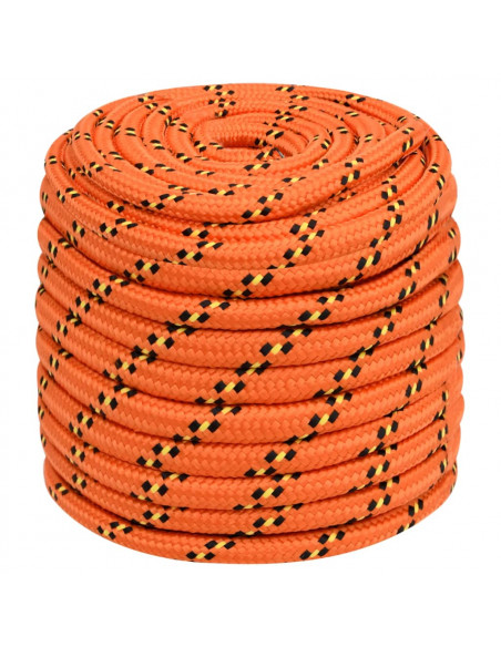 Corda Nautica Arancione 16 mm 25 m in Polipropilene