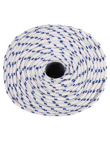 Corda Nautica Bianca 8 mm 50 m in Polipropilene