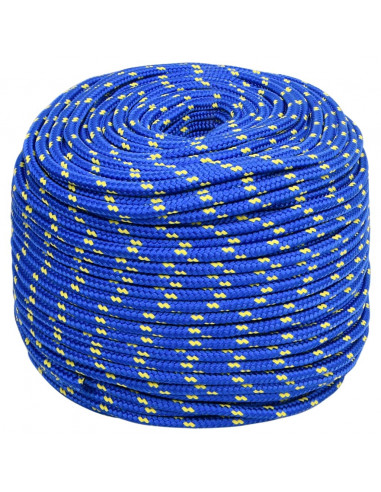 Corda Nautica Blu 8 mm 25 m in Polipropilene