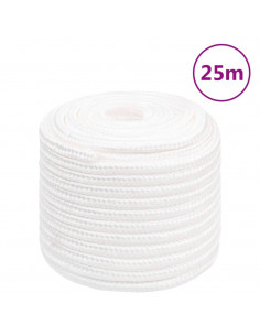 Corda Nautica Completamente Bianca 16 mm 25 m in Polipropilene 2