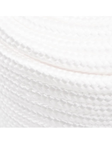 Corda Nautica Completamente Bianca 16 mm 25 m in Polipropilene