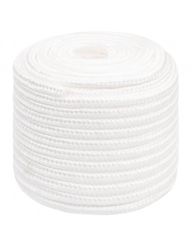 Corda Nautica Completamente Bianca 16 mm 50 m in Polipropilene