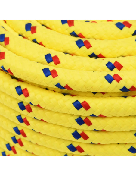 Corda Nautica Gialla 12 mm 50 m in Polipropilene