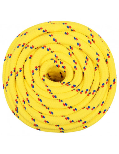 Corda Nautica Gialla 16 mm 100 m in Polipropilene