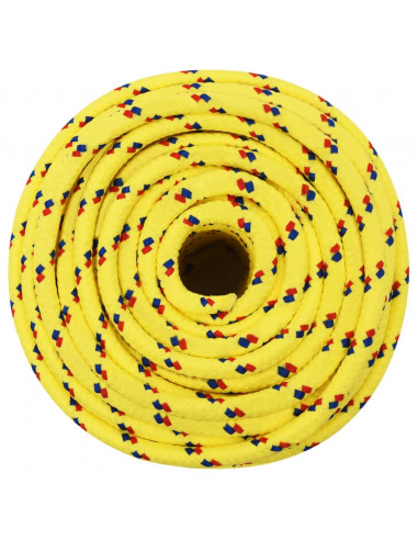 Corda Nautica Gialla 14 mm 25 m in Polipropilene