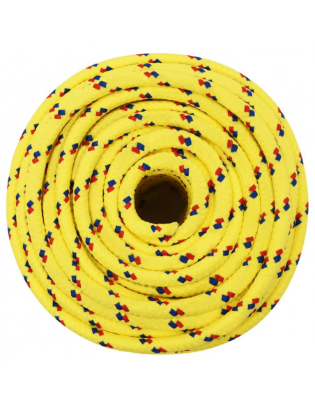 Corda Nautica Gialla 14 mm 25 m in Polipropilene