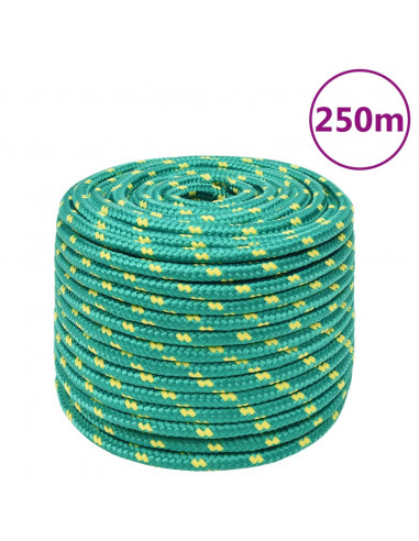 Corda Nautica Verde 12 mm 250 m in Polipropilene