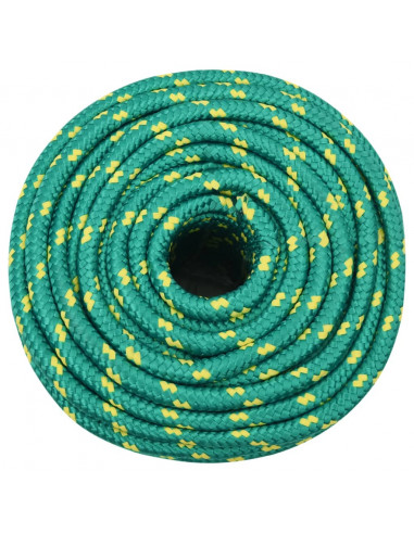 Corda Nautica Verde 12 mm 250 m in Polipropilene