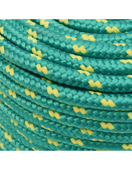 Corda Nautica Verde 12 mm 250 m in Polipropilene