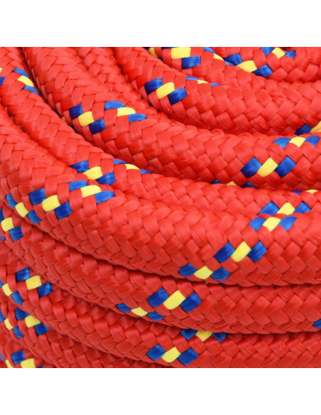 Corda per barca Rossa 20 mm 50 m in Polipropilene