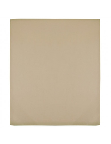 Lenzuolo con Angoli Jersey Tortora 90x200 cm Cotone