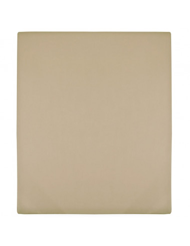 Lenzuolo con Angoli Jersey Tortora 140x200 cm Cotone