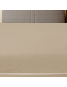 Lenzuolo con Angoli Jersey Tortora 140x200 cm Cotone 2