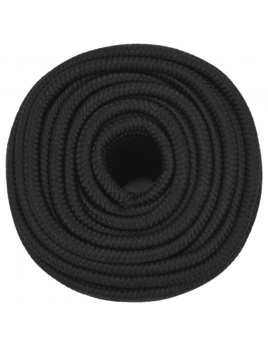 Corda Nautica Completamente Nera 12 mm 25 m in Polipropilene