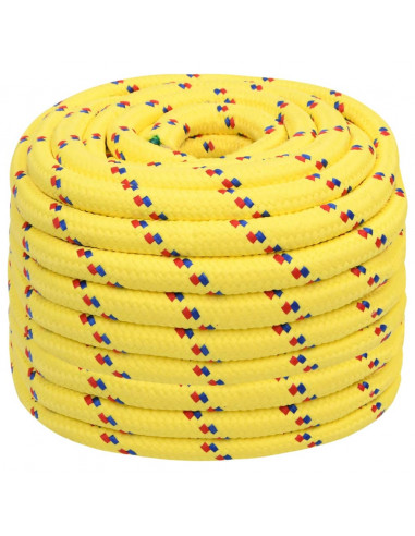 Corda Nautica Gialla 20 mm 25 m in Polipropilene