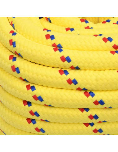 Corda Nautica Gialla 20 mm 25 m in Polipropilene