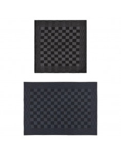 Set Strofinacci 10 pz in Cotone Nero e Grigio 2