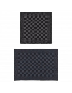 Set Strofinacci 50 pz in Cotone Nero e Grigio 2