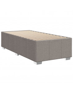 Giroletto a Molle con Materasso Tortora 90x200 cm inTessuto