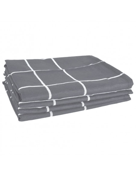 Set Strofinacci 12 pz in Cotone Grigio