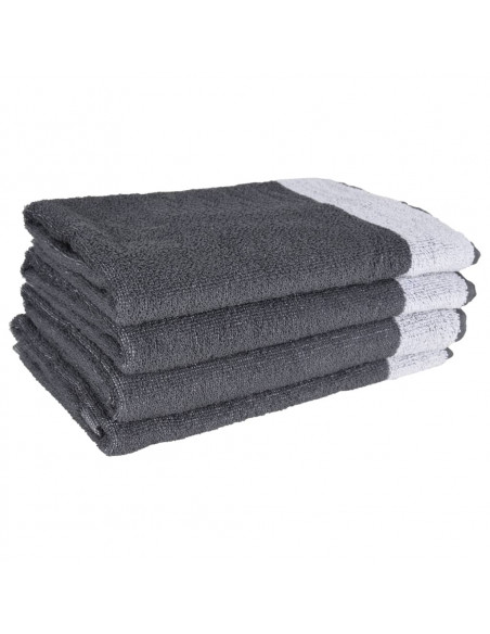 Set Strofinacci 12 pz in Cotone Grigio