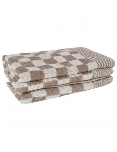 Set Strofinacci 15 pz con Guanti Forno e Presine Cotone Grigio