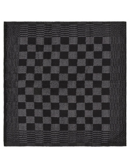 Set Strofinacci 15 pz con Guanti da Forno e Presine Cotone Nero