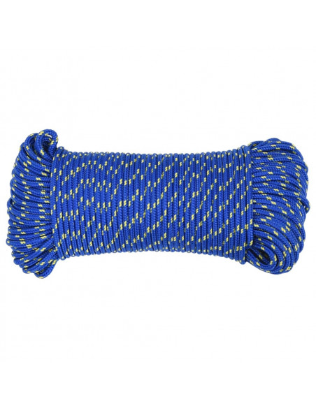 Corda per barca Blu 4 mm 500 m in Polipropilene